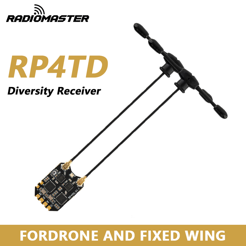 Radiomaster Ranger 2.4Ghz Elrs Module - RadioMaster RP4TD ExpressLRS 2.4GHz Çift Antenli
