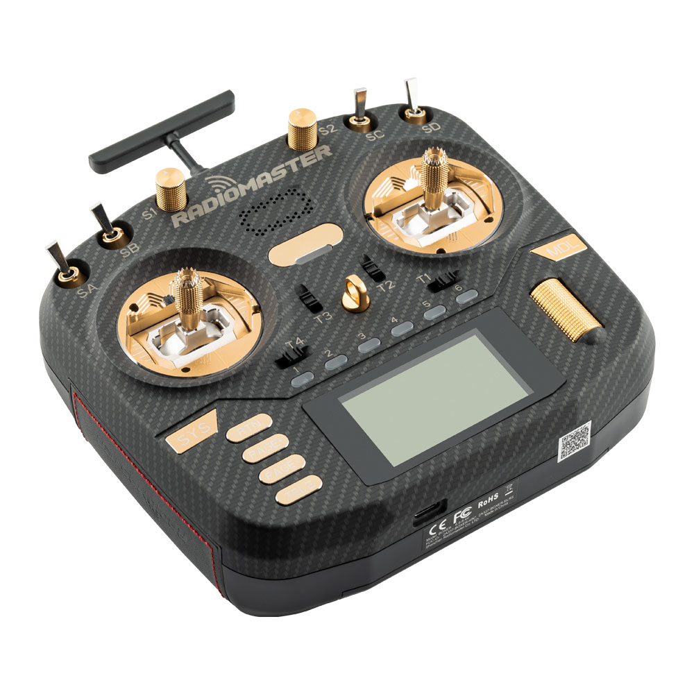 CNC AG01 Hall Sensörlü Karbon  - Radiomaster Boxer Max Radio Transmitter incelemesi ve fiyatı